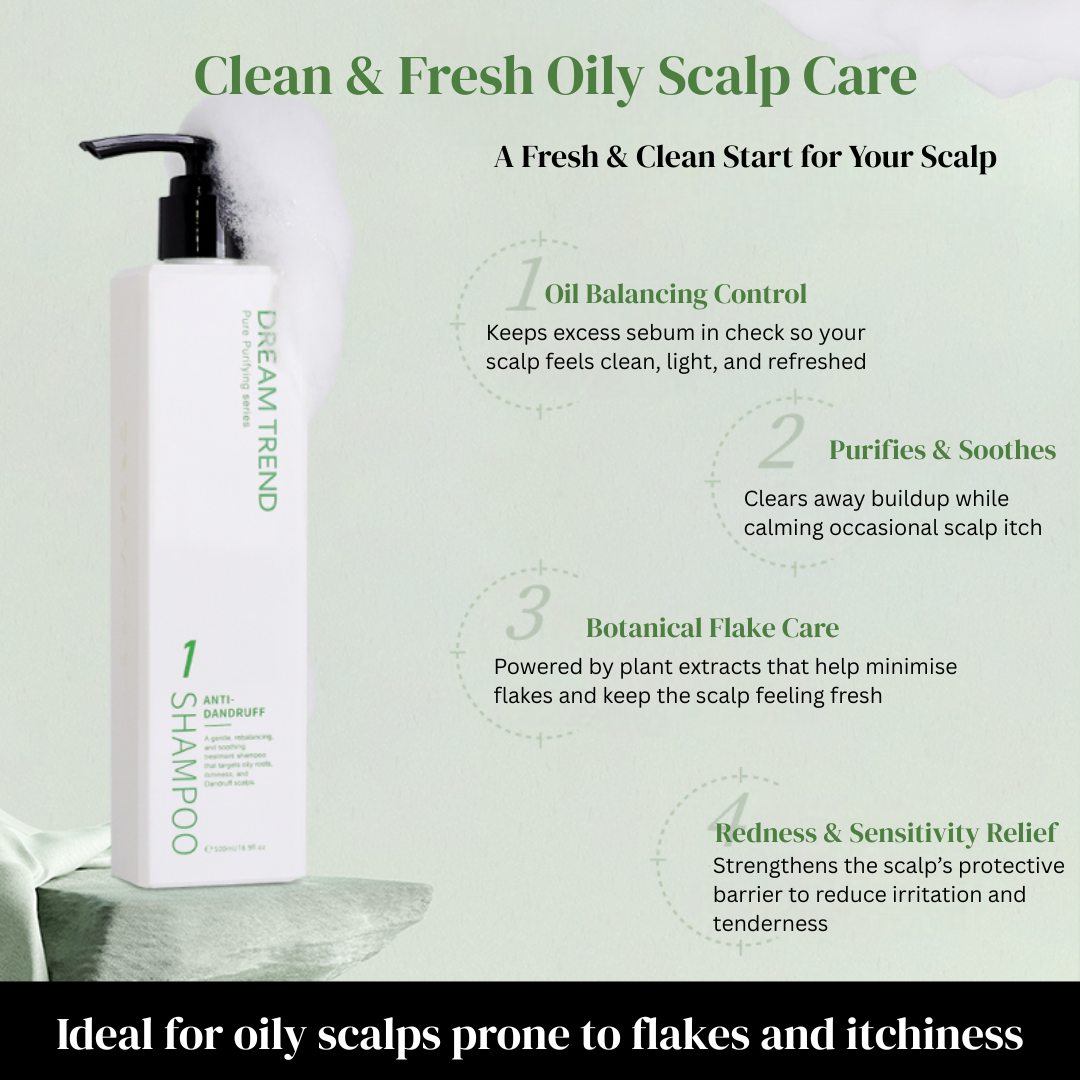 Dream Trend Anti-Dandruff & Itch Relief Shampoo 500ml - Image 2